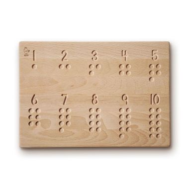 Numbers tracing board with...