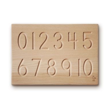 Numbers tracing board 0-10